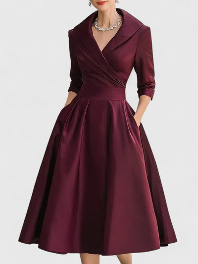 Bellamyra | Elegant Midi Dress