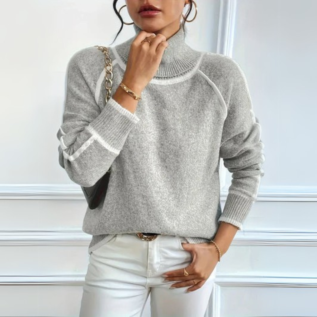 Aurora | Elegant Sweater with a Turtleneck