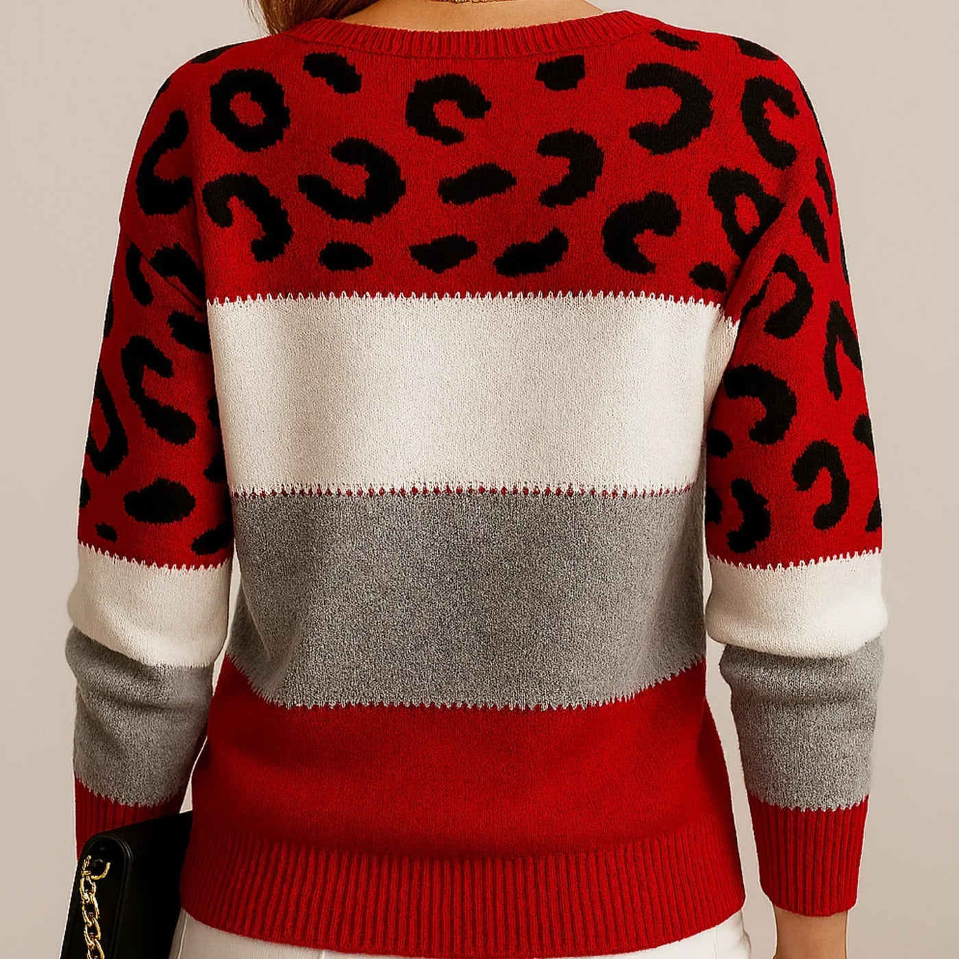 Leia | Leopard Print Casual Sweater