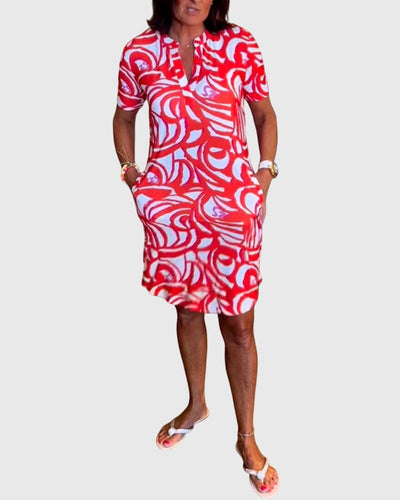 Clara | Flattering Avenue Walk Dress