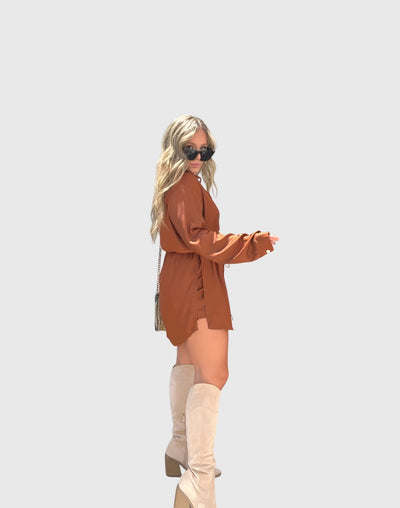 Clara | Elegant Romper Dress