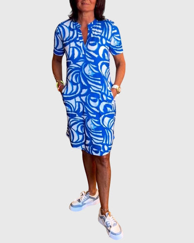 Clara | Flattering Avenue Walk Dress