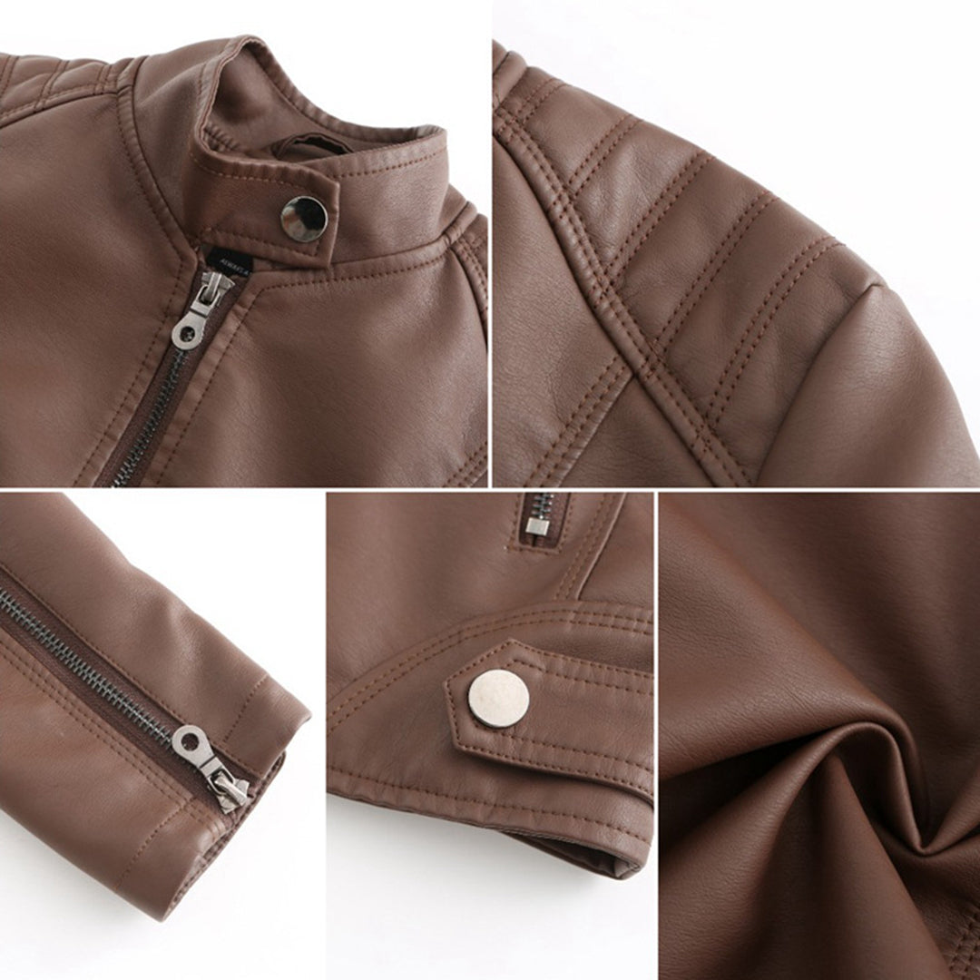 Dupont™ | Elegant Leather Jacket