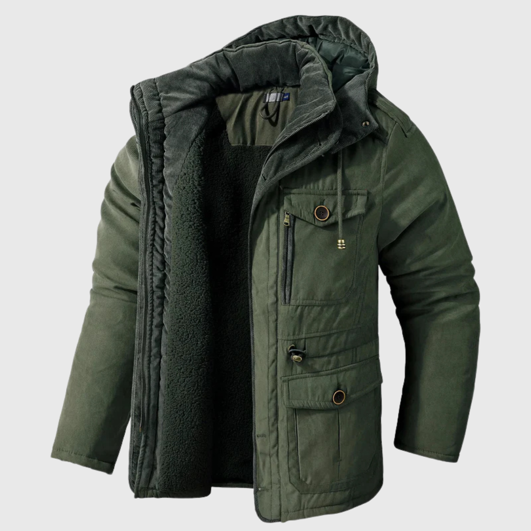 Renvaldo | Quilted Fleece Jacket