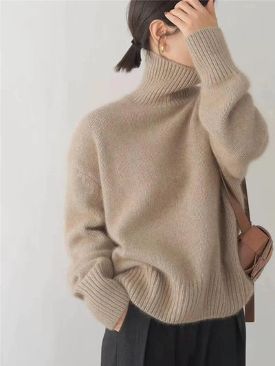Monika | High Neck Cashmere Jumper