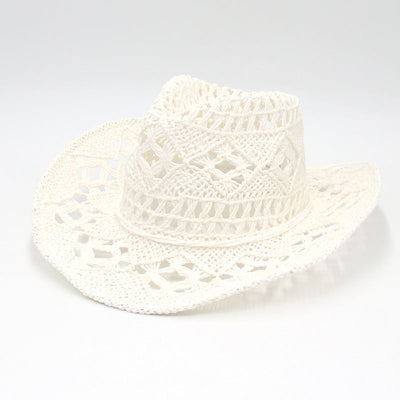 RAYLENE™– Vintage Hollow Straw Hat