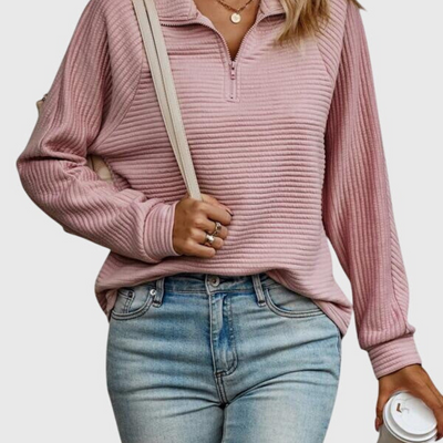 Abigail™ | Elegant Sweater with Zipper