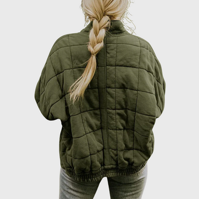 Josiane | Women’s Quilted Jacket – Oversized Elegant Fit