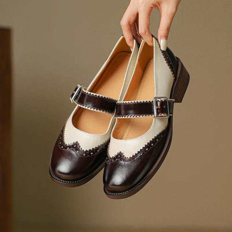 Clara | Miana Leather Mary Janes