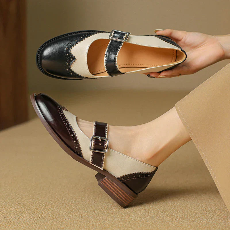 Clara | Miana Leather Mary Janes