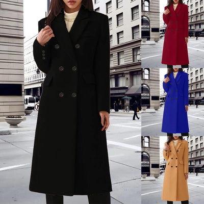 Laurent™ | Turn-Down Collar Coat