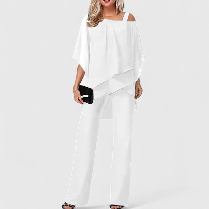 Serinity | Elegant Two-Piece Pant Set