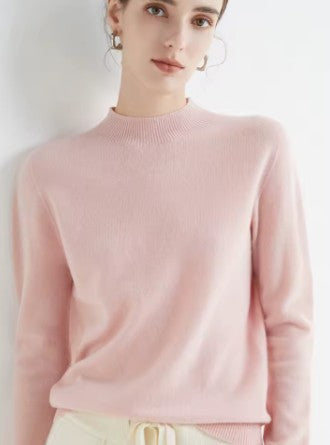 Lalaei | Cozy Wool Mock Neck Sweater