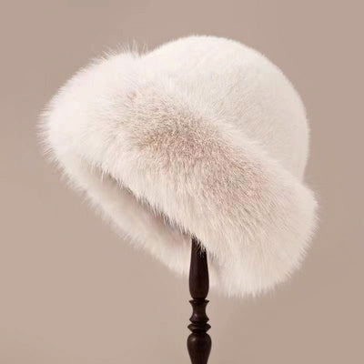 Vivian Prescott Fluffy Elegant Fur Hat
