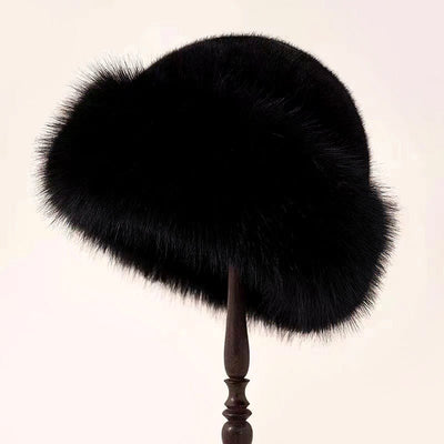 Vivian Prescott Fluffy Elegant Fur Hat