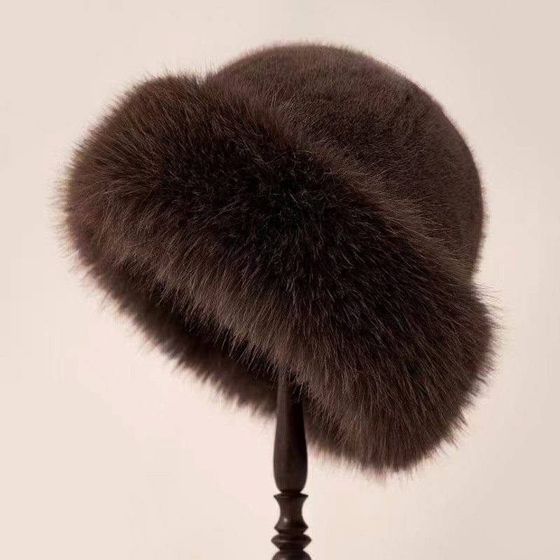 Vivian Prescott Fluffy Elegant Fur Hat