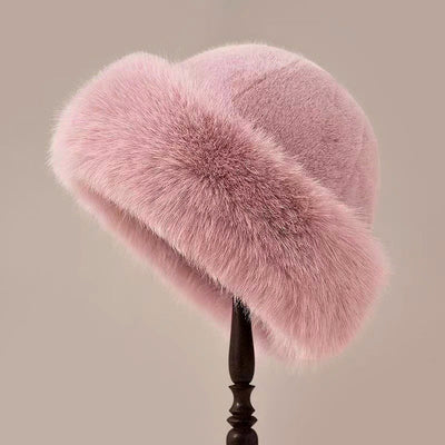 Vivian Prescott Fluffy Elegant Fur Hat
